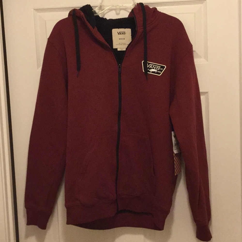 Men’s Sherpa lined Vans jacket